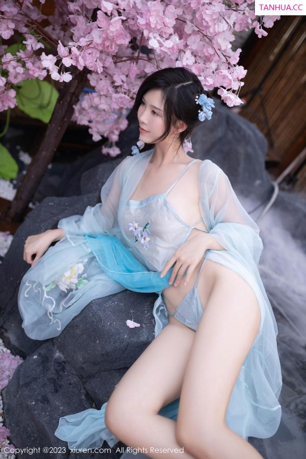 陈若依 抖娘利世 [XiuRen]高清写真图 2023.06.28 No.6991 利世 古装美腿第13张图片